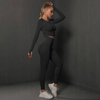 Komplet zestaw sportowy legginsy + top 