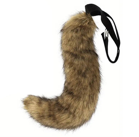 Przebranie lisa ogon pluszowa maska łapki na karnawał