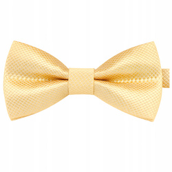 Muszka dziecięca w drobną kratkę - szampańska