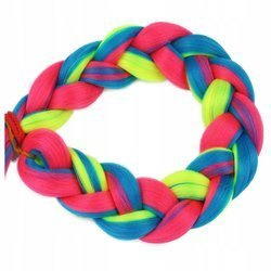 Włosy syntetyczne kolorowe dredy warkocze ombre