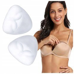 Silikonowe wkładki do biustonosza modelujące