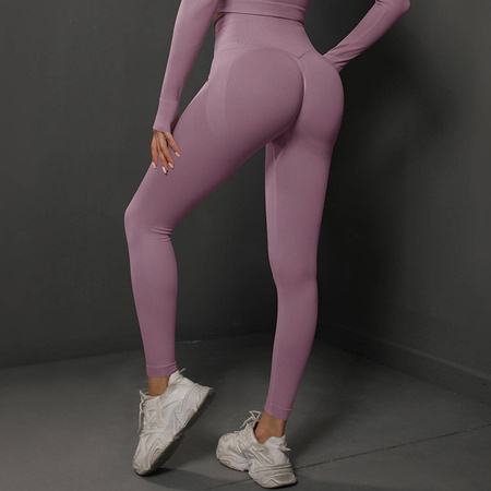 Legginsy sportowe wysoki stan fitness 