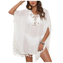 Pareo plażowe tunika boho haft