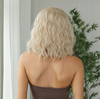 Peruka jasny blond fale do ramion