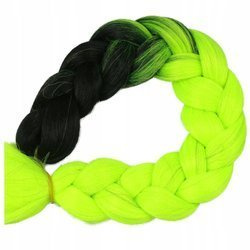 Włosy syntetyczne kolorowe dredy warkocze ombre