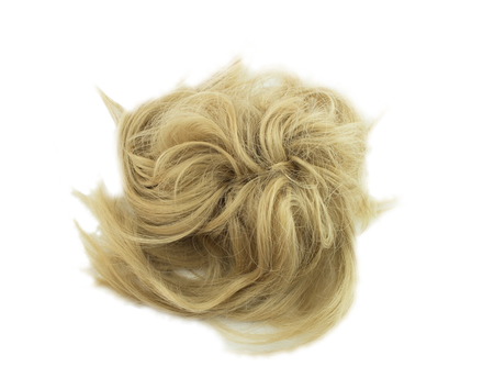 Doczepiany kok na gumce treska gęste włosy