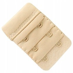 Przedłużenie do biustonosza haftka beżowa