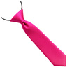 Krawat dziecięcy na gumce - różowy