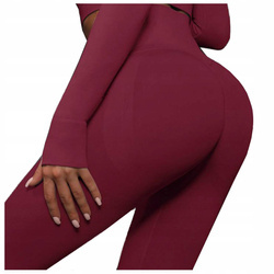 Legginsy sportowe wysoki stan fitness