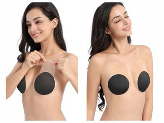 Nakładki na sutki biustonosz samonośny push up