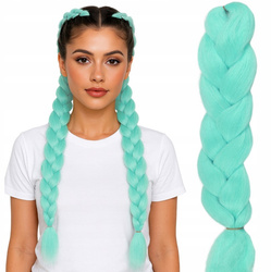 Włosy syntetyczne kolorowe dredy warkocze fluorescencyjne