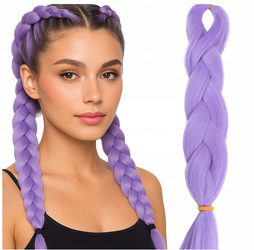 Włosy syntetyczne warkoczyki dredy ombre