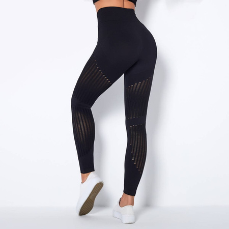 Legginsy sportowe siłownia fitness wysoki stan 