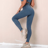 Legginsy fitness sportowe wysoki stan dziury 