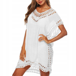 Pareo plażowe z haftem