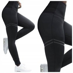 Legginsy sportowe siłownia fitness wysoki stan