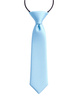 Krawat dziecięcy na gumce - jasnoniebieski