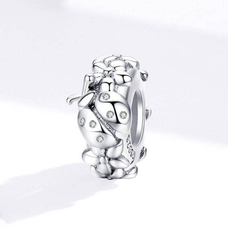 Zawieszka do bransoletki charms kwiaty