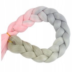 Włosy syntetyczne warkoczyki dredy ombre