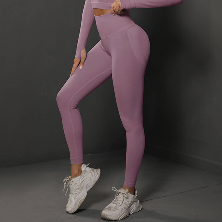 Legginsy sportowe wysoki stan fitness 