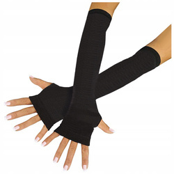 Rękawiczki długie bez palców mitenki