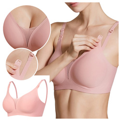 Biustonosz ciążowy stanik bezszwowy do karmienia