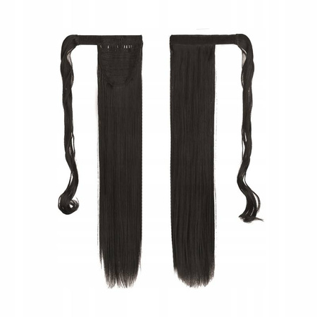 Doczepiany kucyk kitka dopinka proste włosy 55 cm