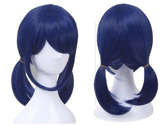 Granatowa PERUKA biedronka do przebrania