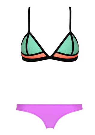 Neonowe bikini