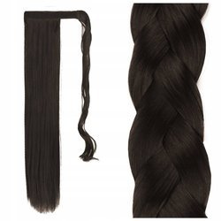 Doczepiany kucyk kitka dopinka proste włosy 55 cm