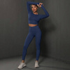 Komplet zestaw sportowy legginsy + top 
