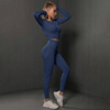 Komplet zestaw sportowy legginsy + top 