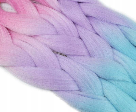 Włosy syntetyczne warkoczyki dredy ombre