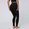 Legginsy sportowe push up wysoki stan karbowane