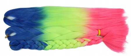 Włosy syntetyczne warkoczyki dredy ombre