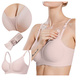 Biustonosz ciążowy stanik bezszwowy do karmienia