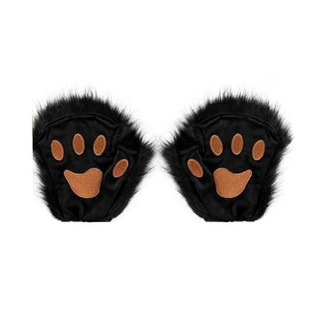 Przebranie lisa ogon pluszowa maska łapki na karnawał