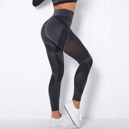Legginsy sportowe siłownia fitness wysoki stan 