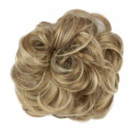 Doczepiany kok na gumce treska gęste włosy