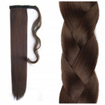 Doczepiany kucyk kitka dopinka proste włosy 55 cm