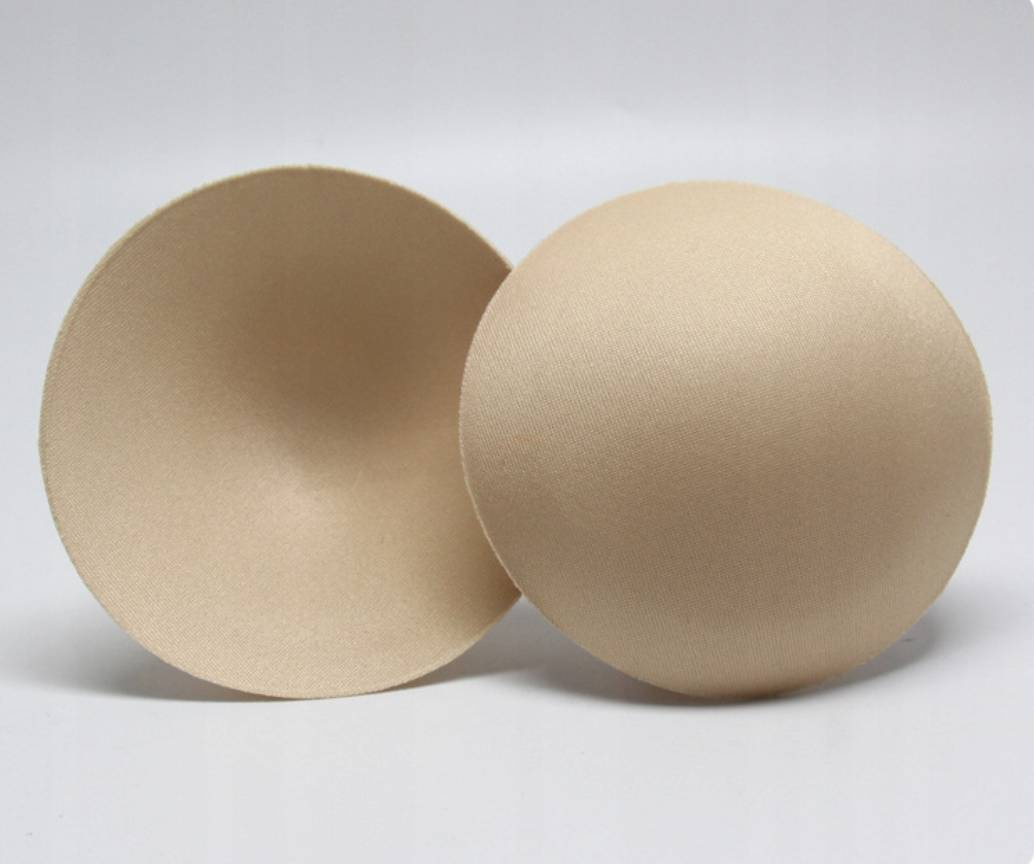 WKŁADKI DO BIUSTONOSZA z pianki BEŻOWE | Biustonosze \ Wkładki do